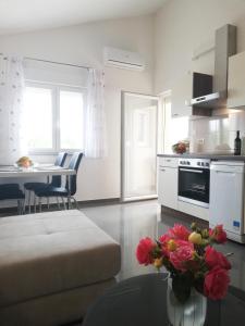 Kuchyňa alebo kuchynka v ubytovaní Apartment Zvone, Sukošan-brand new apartments