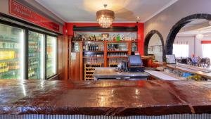 Lounge nebo bar v ubytování Townview Motel