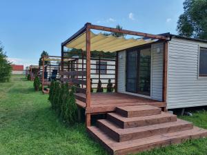 Zahrada ubytování Resort Marina Suchacz