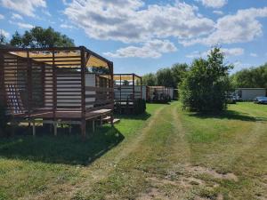 Zahrada ubytování Resort Marina Suchacz