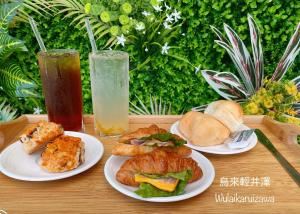 旅館或附近的食物