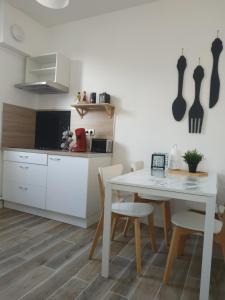 Kuchyň nebo kuchyňský kout v ubytování Le Ténor - Appartement - Parking gratuit + 11 fotografií