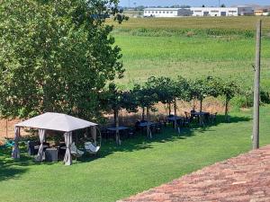 Κήπος έξω από το Agriturismo Corte Speranza