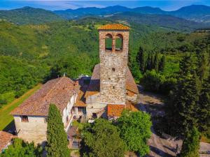 Apgyvendinimo įstaigos La Valle De' Medici vaizdas iš viršaus