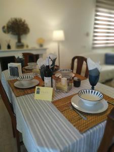 A seating area at Emily`s vacation house