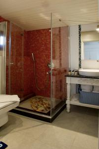 Een badkamer bij Lodos Butik Hotel
