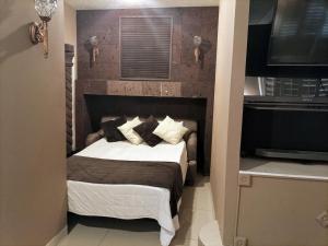 Postel nebo postele na pokoji v ubytování Confortable y acogedor Departamento por UACH II