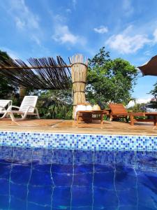 Bassein majutusasutuses Sendero del Rio Finca Hotel või selle lähedal