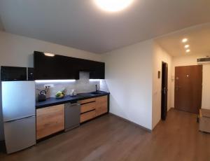 Kuchyň nebo kuchyňský kout v ubytování Private Apartment Rozvadov