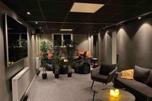 Χώρος καθιστικού στο Järvsö Sport Resort- Lgh B