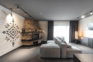 Posezení v ubytování Stara Pravda Hotel