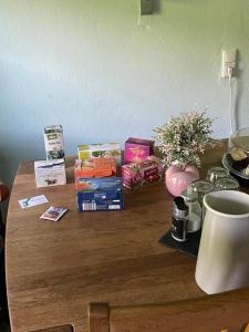 Zestaw do parzenia kawy i herbaty w obiekcie Wagnermoosgut