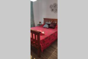 Postelja oz. postelje v sobi nastanitve REBAK PLACE- A Bright & charming getaway