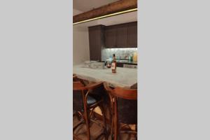 Predel za sedenje v nastanitvi REBAK PLACE- A Bright & charming getaway