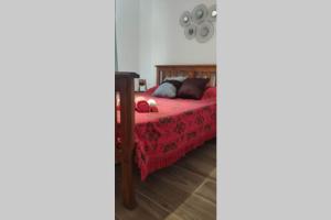 Postelja oz. postelje v sobi nastanitve REBAK PLACE- A Bright & charming getaway
