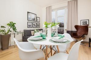 Posedenie v ubytovaní Apartments Warsaw Gagarina by Noclegi Renters