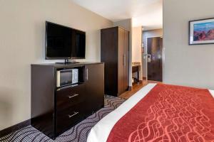 TV at/o entertainment center sa Comfort Inn & Suites