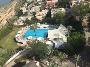 Bazén v ubytování King Solomon Hotel Tiberias nebo v jeho okolí