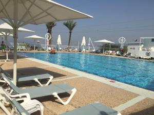 Bazén v ubytování King Solomon Hotel Tiberias nebo v jeho okolí
