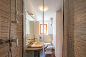 Koupelna v ubytování La Suite del Borgo