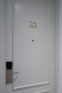 a door with the number on it at Lady Todd in Sliema