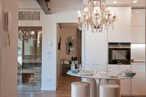 Kuchyň nebo kuchyňský kout v ubytování ca' squero911 luxury rooms