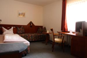 TV a/nebo společenská místnost v ubytování Hotel zur Pfalz