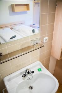 Koupelna v ubytování Gasthof Elisabeth