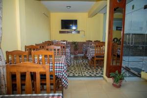 Un lugar para sentarse en Hotel Bougainvillea