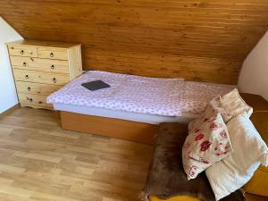 Postel nebo postele na pokoji v ubytování Privát Dalibor