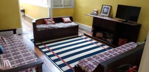 Cama o camas de una habitación en Antonieta Hostel
