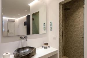 Koupelna v ubytování Casa Grande Hotel