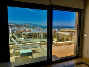 A balcony or terrace at SEA & CASTILLO VIEW