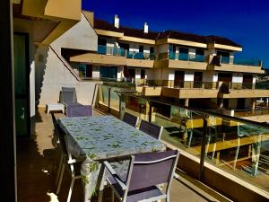 A balcony or terrace at SEA & CASTILLO VIEW