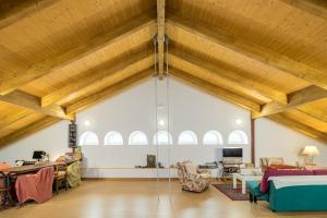 Χώρος καθιστικού στο Villa rural Balneario de Fontibre