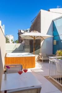 Balkon oz. terasa v nastanitvi Caportigia Boutique Hotel