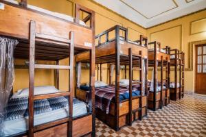 Postel nebo postele na pokoji v ubytování Casa Veeyuu