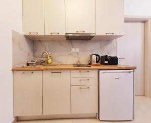 A kitchen or kitchenette at Bella House Nikiti
