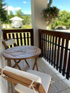 Balkón nebo terasa v ubytování Guest House Family Dukić