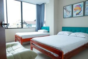 Postel nebo postele na pokoji v ubytování Hotel Andy + 36 fotografií