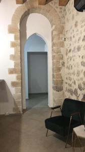 Posezení v ubytování Masseria Torre Saracena