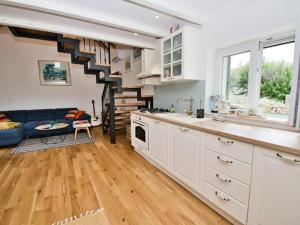 Kuchyň nebo kuchyňský kout v ubytování Beach House Calendula