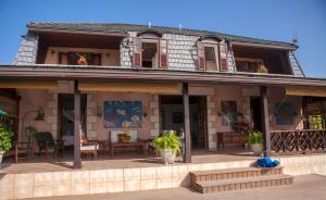 Edificio in cui si trova il resort