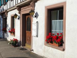 Framhlið eða inngangur Gästehaus Krone