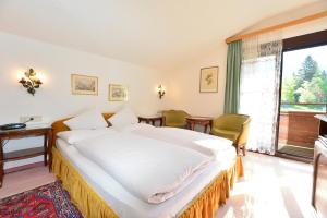Postel nebo postele na pokoji v ubytování Haus Orplid