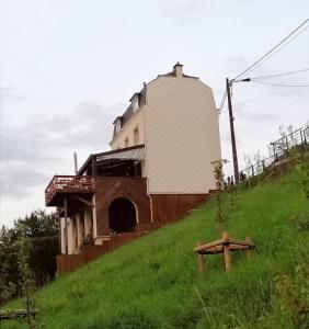 Budova, kde se bed and breakfast nachází