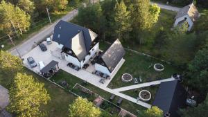 an overhead view of a house with a yard at House Maka in Rudanovac