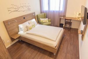 Katil atau katil-katil dalam bilik di B&B Hotel Peter und Paul