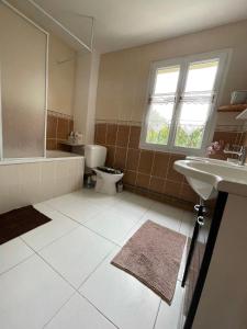 Bilik mandi di Chambre d'hôte