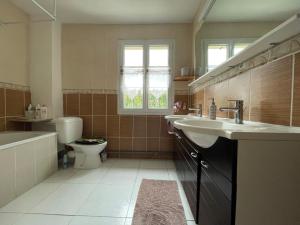 Bilik mandi di Chambre d'hôte